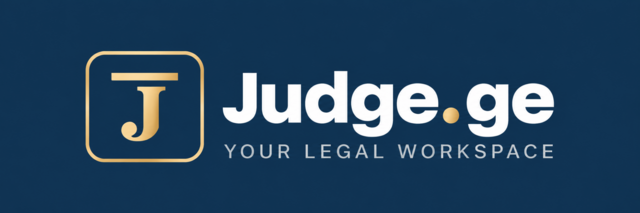 Judge.ge — Your legal workspace